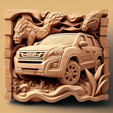 3D модель Isuzu D Max (STL)